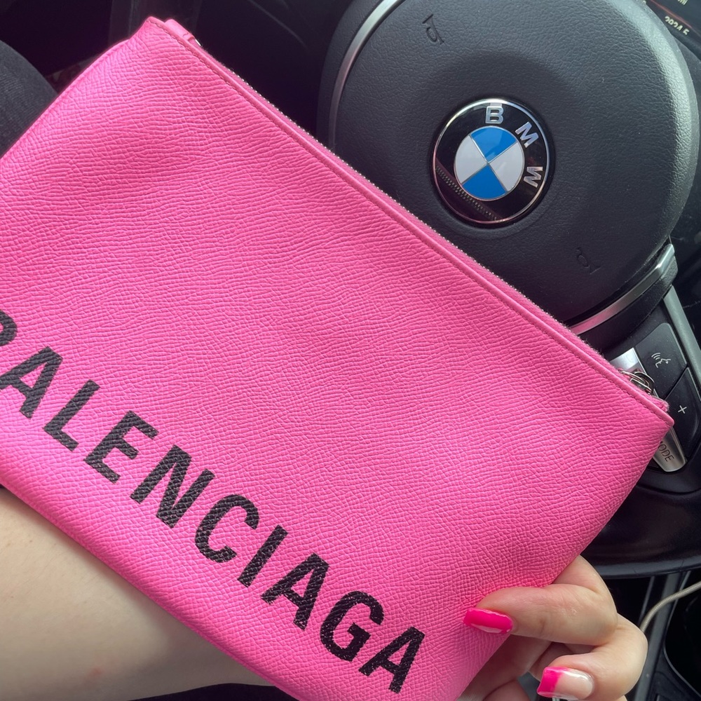 Balenciaga villa pouch